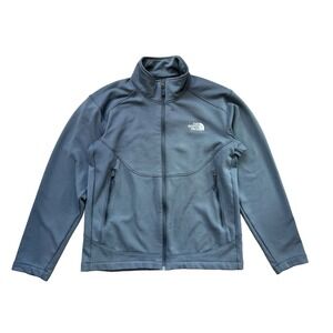 The North Face‎ Men's Full Zip Fleece Jacket Grey Size Large